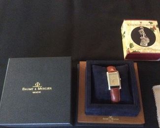 Beautiful watch by Baume mericer. 