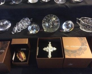 Jay Strongwater  Ornaments. Wonderful. 