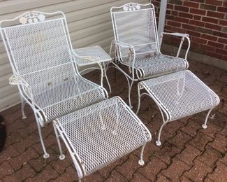 Wrought iron patio furniture 