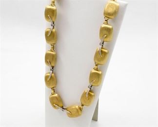 Yellow gold necklace 