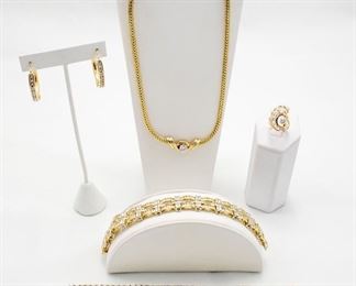 Large selection of estate jewelry "diamonds & yellow gold"