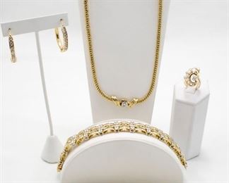 Large selection of estate jewelry "diamonds & yellow gold"