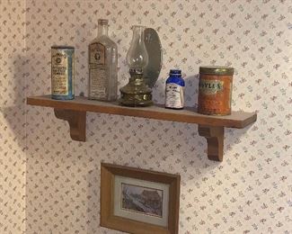 THERE ARE ANTIIQUE SMALL ITEMS EVERYWHERE