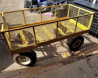 Metal 4 wheel Cart