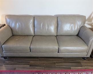 Martha Steward Leather Sofa
