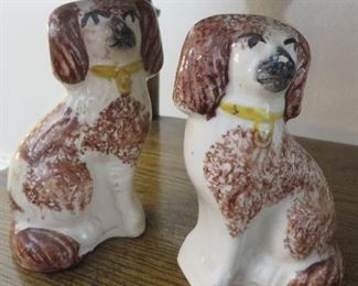 Staffordshire Small Spanish Dogs (pair)
