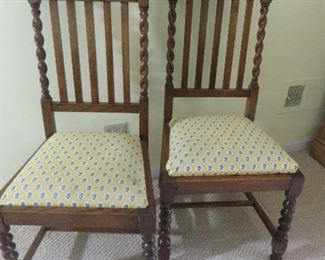 English Barley Twist Chairs
