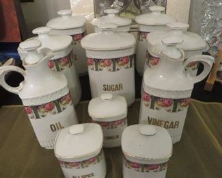 Vintage Canister Set
