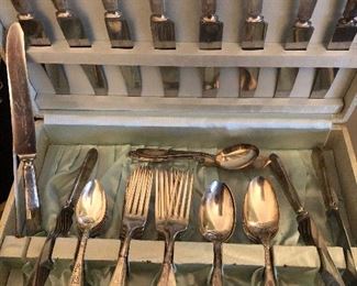 1847 Rogers Bros Silverplate Ambassador Flatware 52
