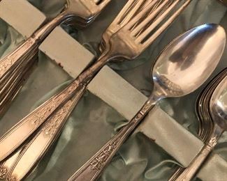1847 Rogers Bros Silverplate Ambassador Flatware 52

