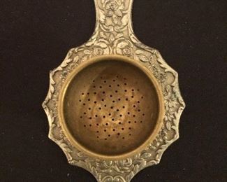 Ornate Tea Strainer 
