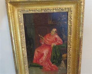 Original Antique Oil "Cardinal"
Torretti
