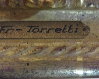 Original Antique Oil "Cardinal"
Torretti
