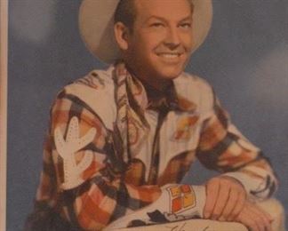 Rex Allen autograph