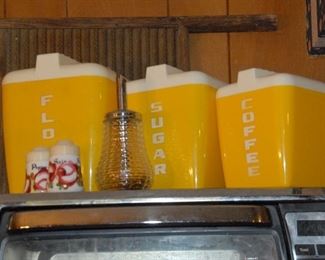 1950s/60s canister set
