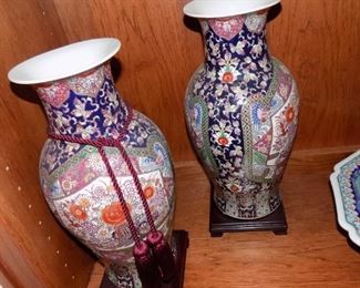 pair large vases
