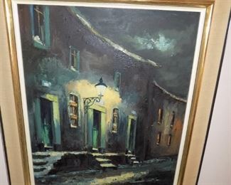 original oil on canvas