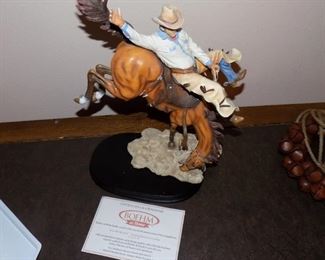 Boehm cowboy figure