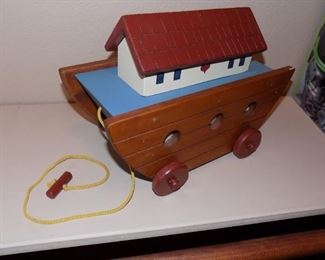 folk art ark toy