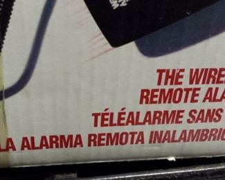 Vintage Stake Out wireless remote auto alarm system never used #AA-9005