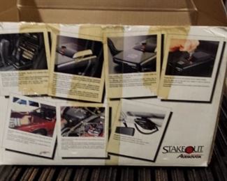 Vintage Stake Out wireless remote auto alarm system never used #AA-9005