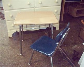 Vintage School desk & chair
