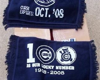 Vintage New old stock collectible Chicago Cubs crying towels 2008