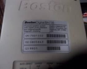 Boston digital BA735 speaker