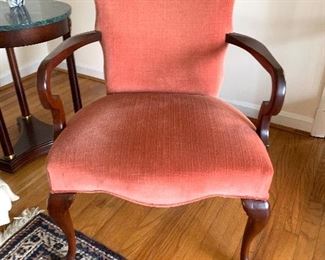 Pair Queen Anne chairs