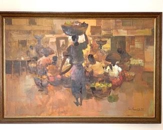 Original art.  Signed Cesar Buenaventura