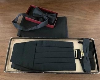 Cumberbunds and bow ties - just in time for prom!