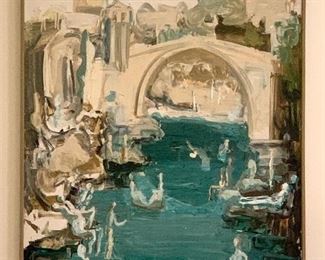 Pedrag Milosavljevic  (Approx 35" x 46")