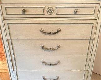 Tall vintage/French Provincial chest