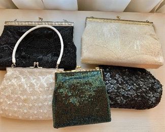 Vintage beaded purses