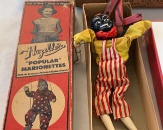ORIGINAL HAZELLE'S BLACK MARIONETTES