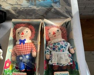 ORIGINAL RAGGADY ANN AND ANDY DOLLS IN ORIGINAL PACKAGE