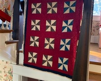 SAMPLING OF 20+ ANTIQUE QUILTS