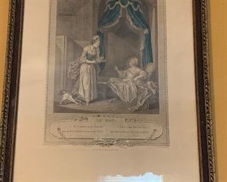 1 OF 2 EARLY ETCHINGS