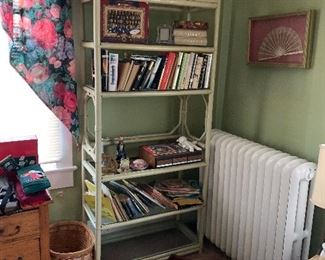 BOOKCASE WITH BOOKS AND MORE