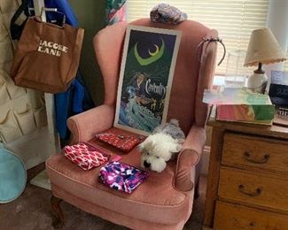 WINGBACK CHAIR AND MORE