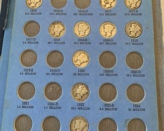 MERCURY HEAD DIMES
