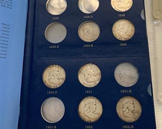 FRANKLIN HALF DOLLARS