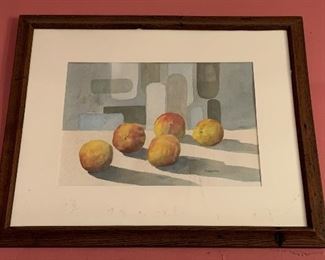 SIGNED TIMBERMAN WATERCOLOR