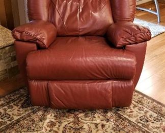 Another leather recliner like new