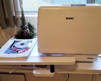 Sewing machine and sewing table for sale