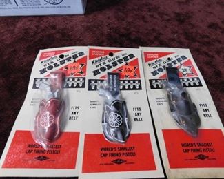 Miniature Six Guns in Original Packaging