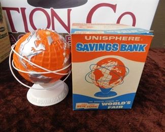 New York Worlds Fair Unisphere Bank 