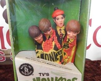 The Monkees Talking Hand Puppet with Original Box