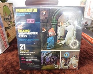 Frankenstein Talking Viewmaster Reels Package