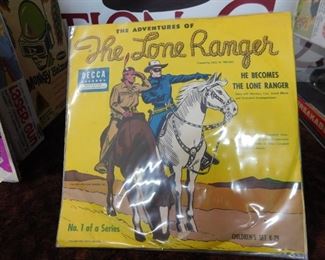 Decca "The Adventures of the Lone Ranger" Record